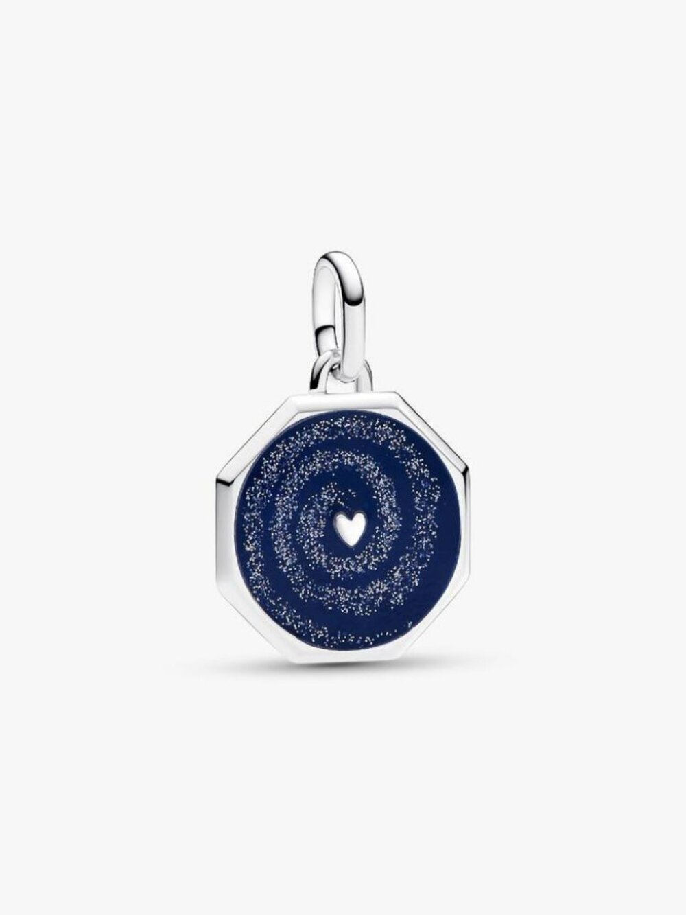 PandoraME Galaxy Heart Medallion Charm